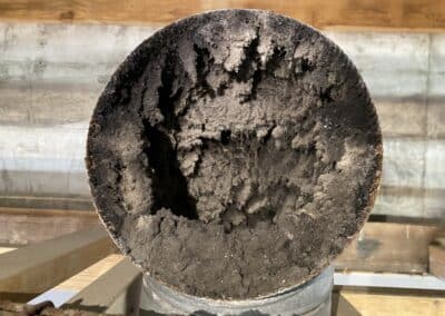 Dirty Commercial Ventilation Duct